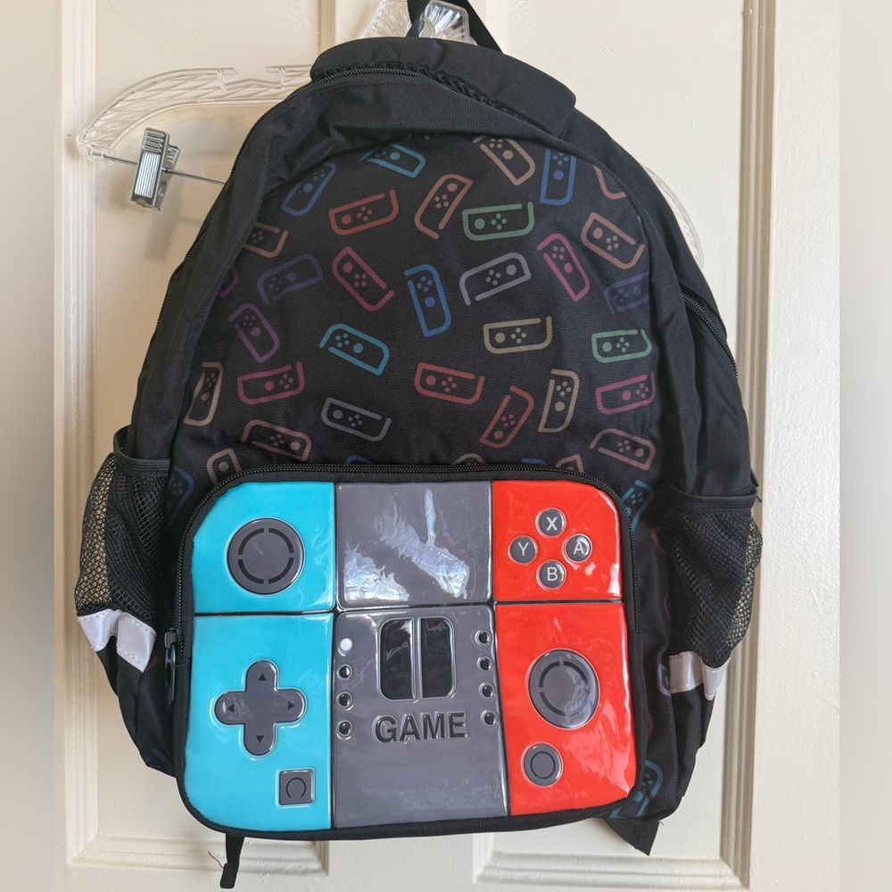 video game backpack